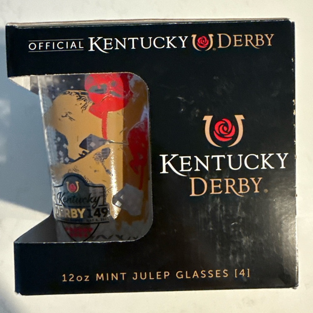 Official Kentucky Derby Julep Glasses